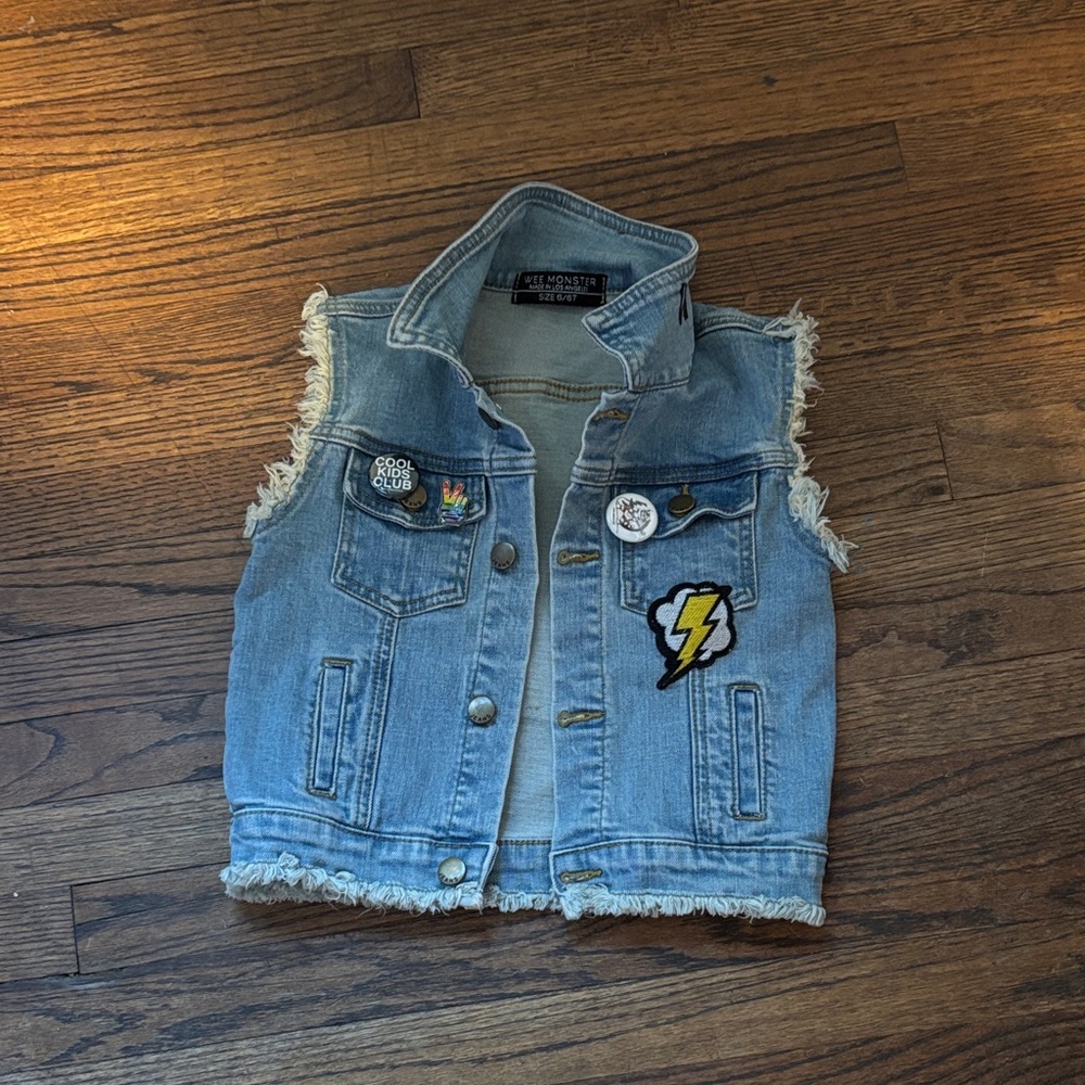 Wee Monster denim vest